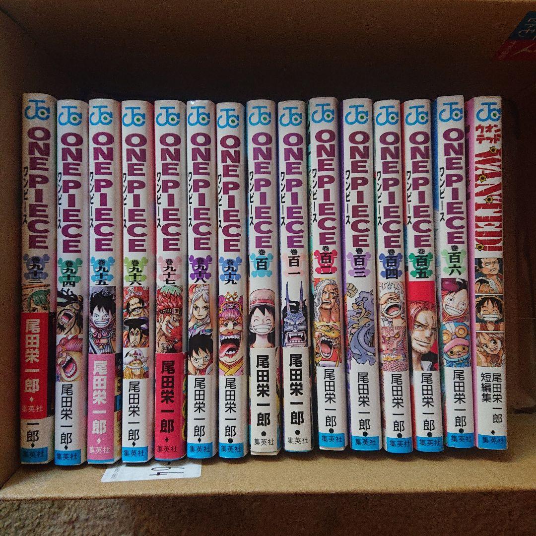 ONE PIECE 1巻から106巻まで 短篇集ウォンテッド同封