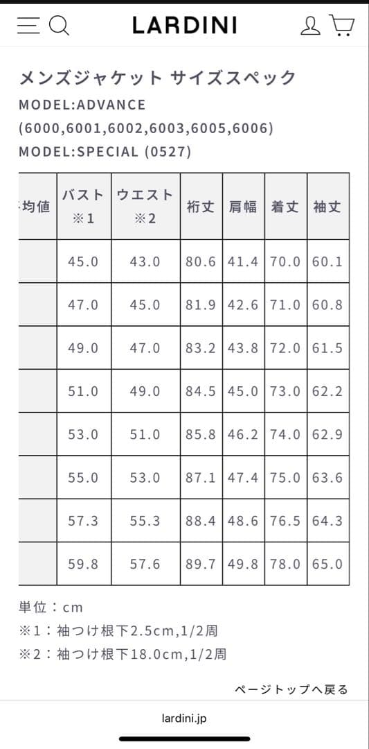 LARDINI サイズSネイビー ビジネスジャケット シングルブレスト
