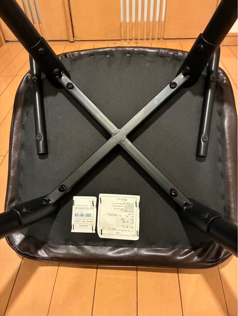 ニトリ チェア Nシールド ゲーリッグ3 ダークブラウン