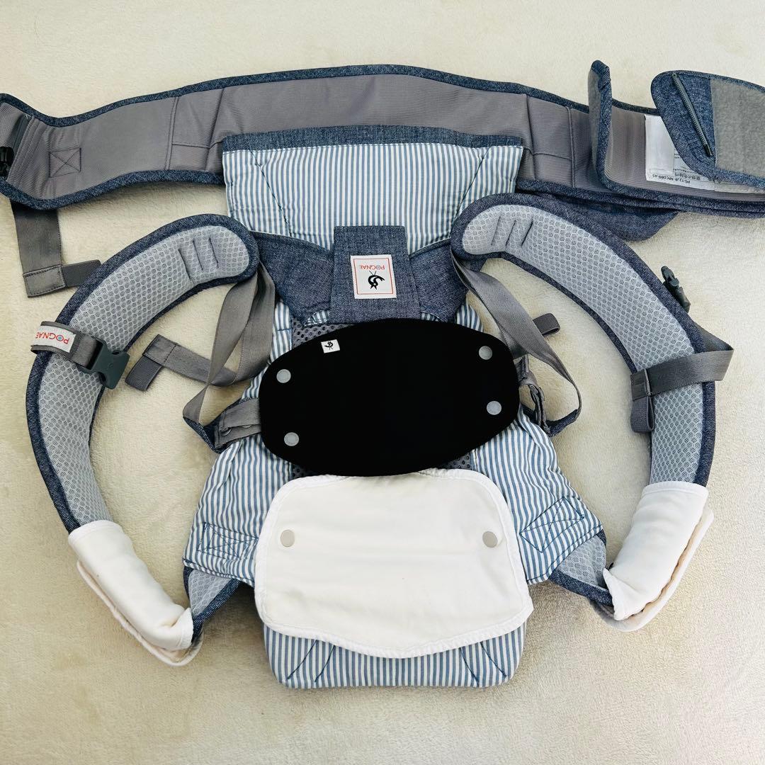 定価2.5万円✳︎極美品　ポグネーNO5ネオ　ヒップシートキャリア 抱っこ紐