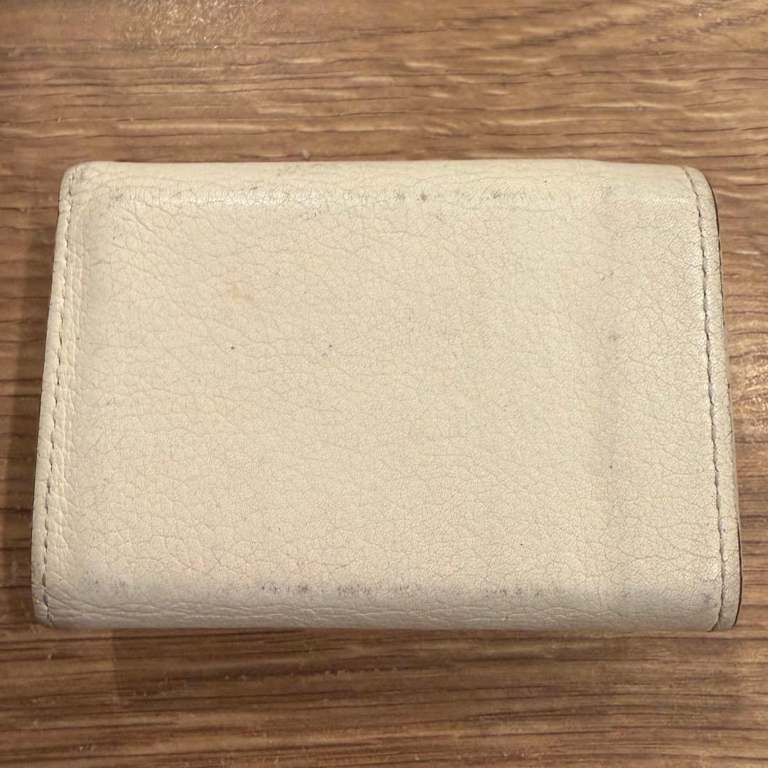 Louis Vuitton 三つ折り財布 ポルトフォイユロックミニ　ホワイト