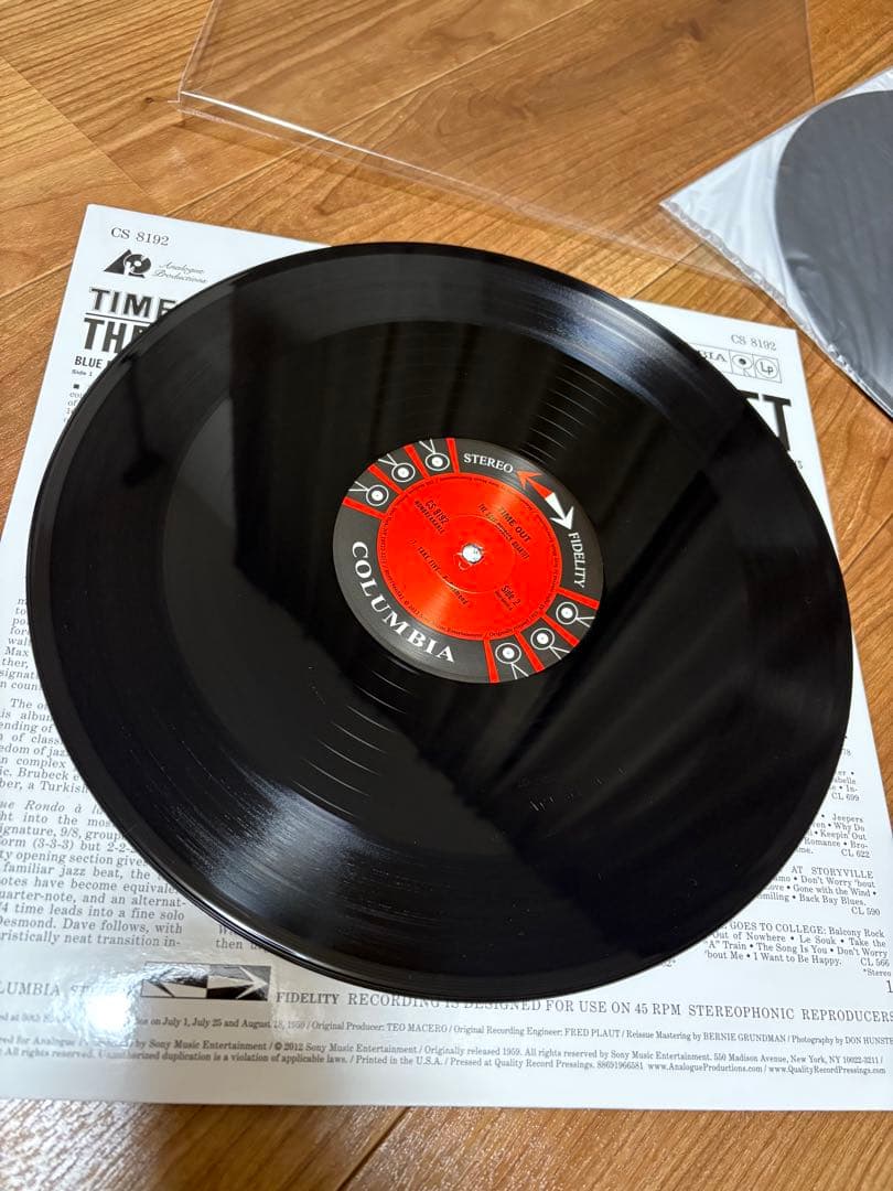 DAVE BRUBECK レコード　45rpm豪華版　jazzレコード