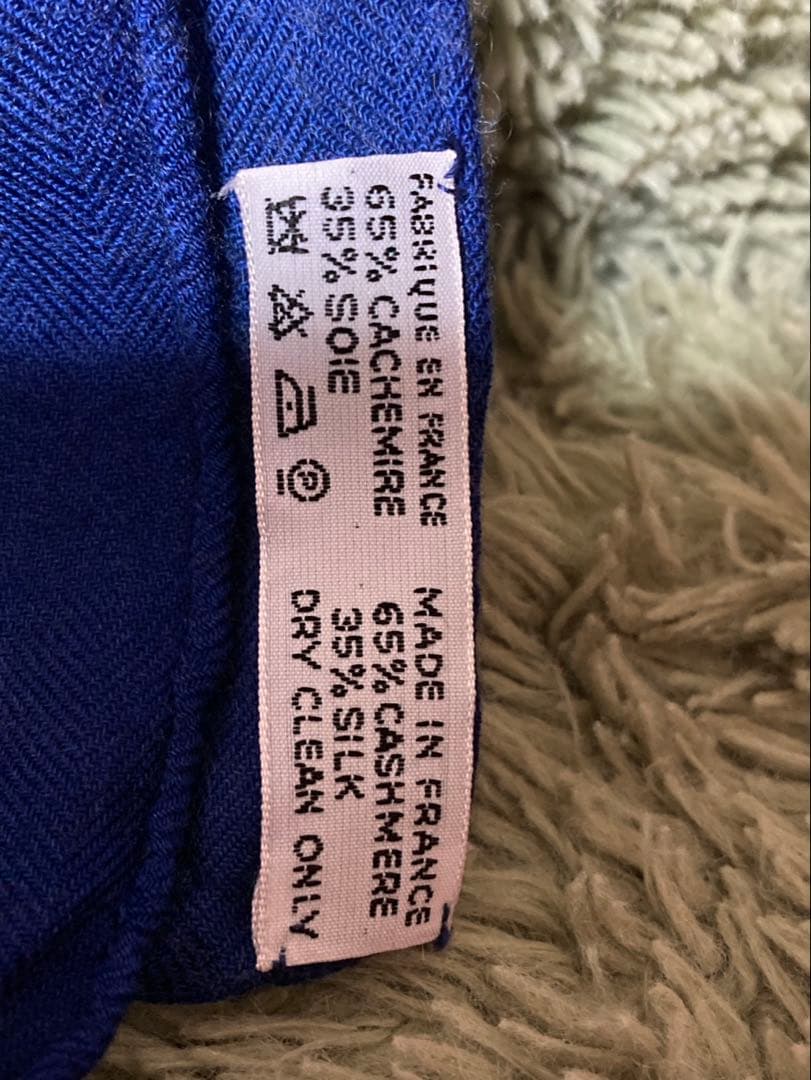 【美品】HERMES 花柄 カミシヤシルク 140 ショールストール エルメス