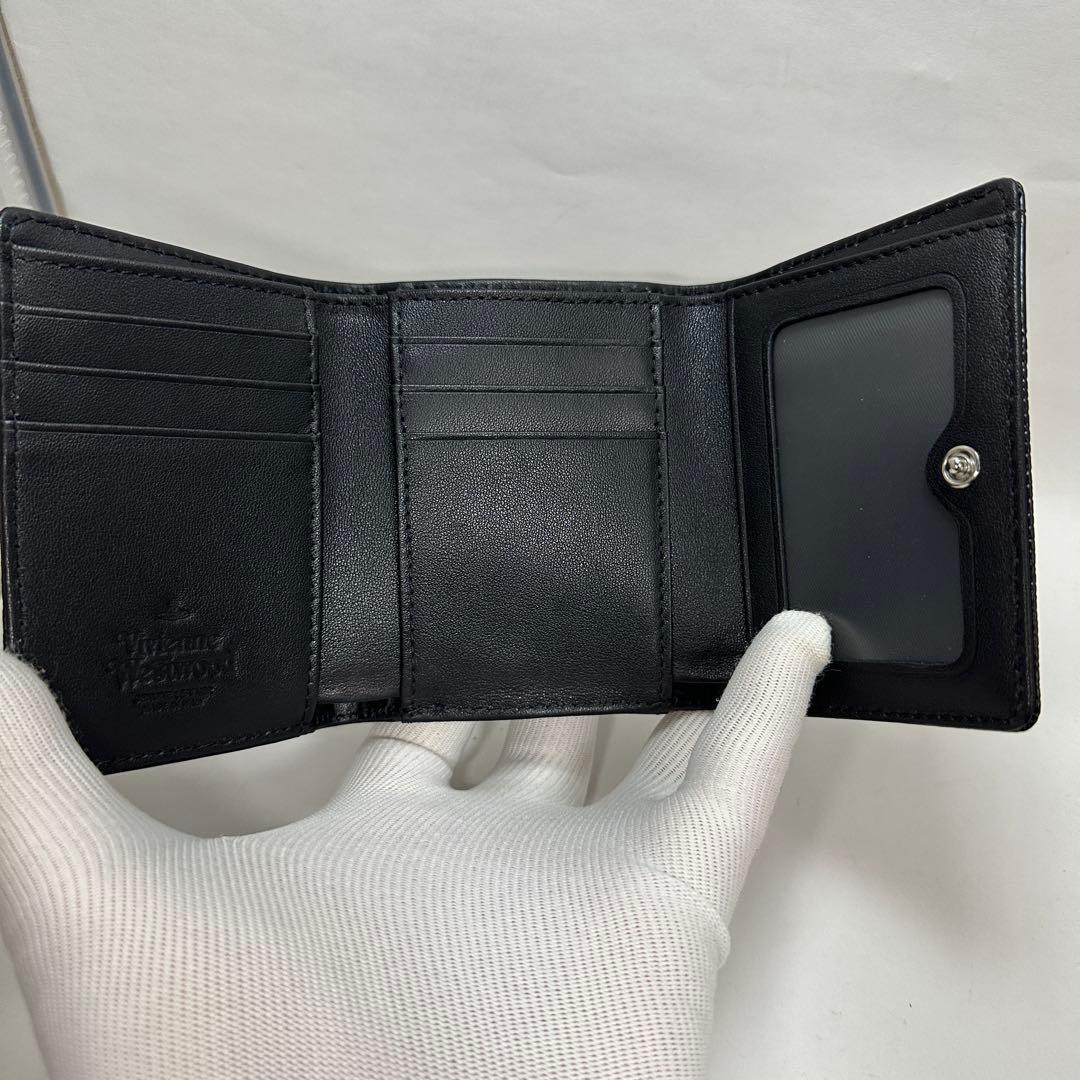 【新品】Vivienne Westwood 三つ折り財布 ブラック