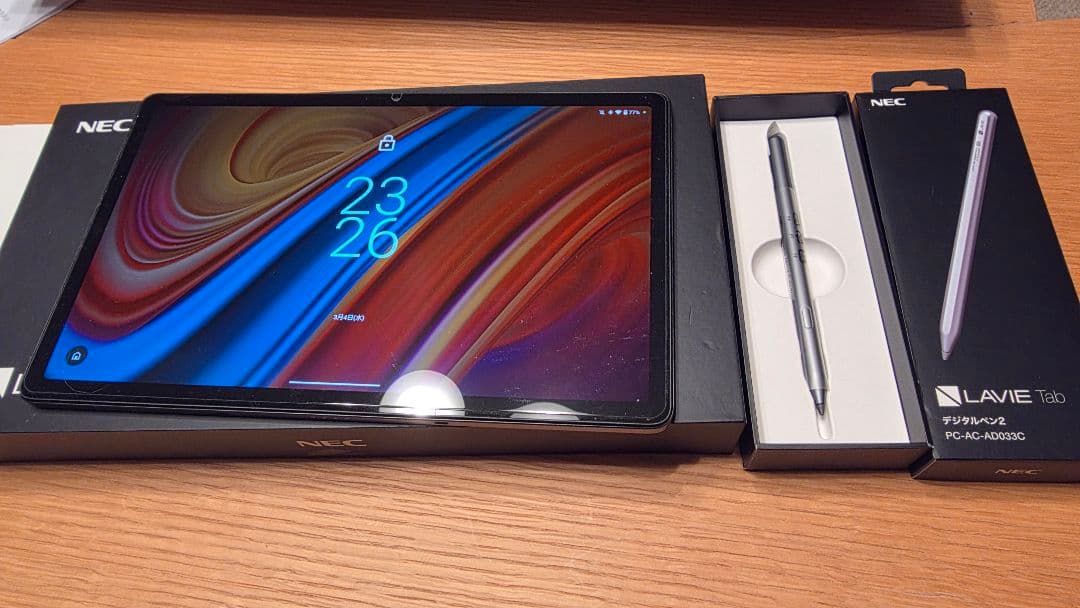 NEC LAVIE Tab T11 T1195/FAS 本体 スタイラスペン付き
