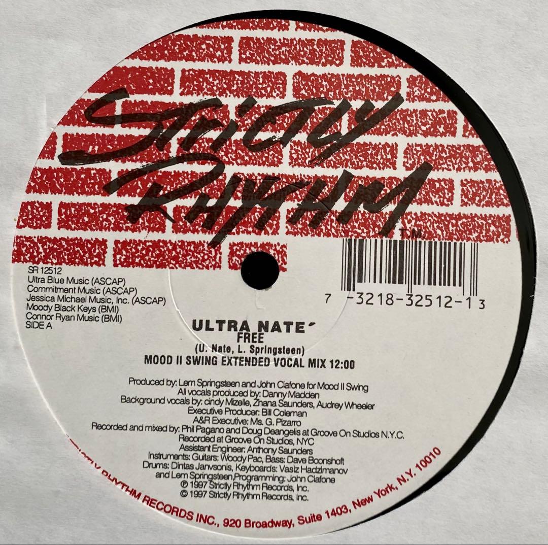 洋楽 Ultra Nate - Free (Mood II Swing Mixes)
