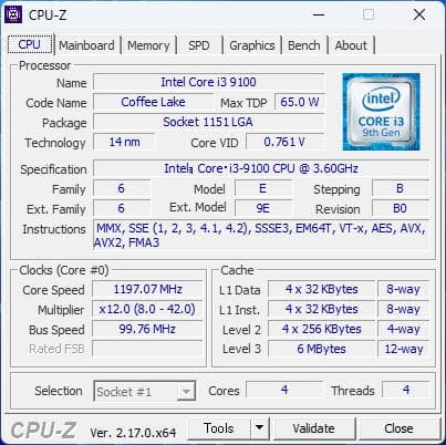 NEC Mate Core i3-9100 メモリ8GB SSD240GB