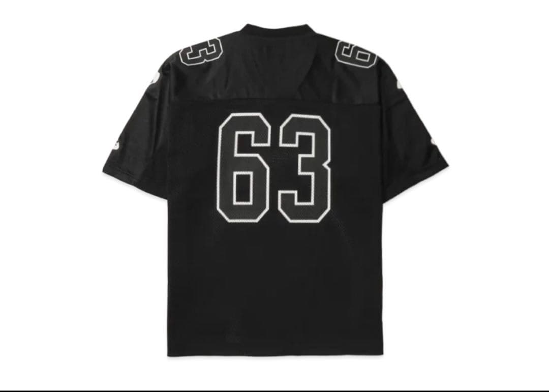 Supreme フットボールジャージ 63 ブラック
