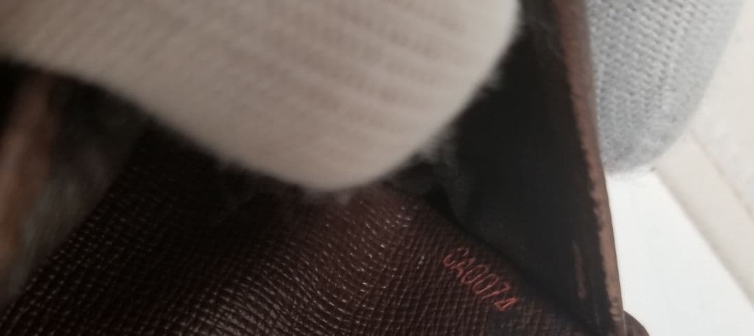 LOUIS VUITTON ダミエ コンパクトジップ 二つ折り財布