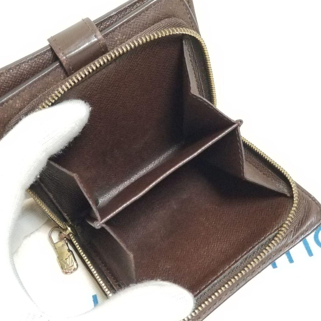 LOUIS VUITTON ダミエ コンパクトジップ 二つ折り財布