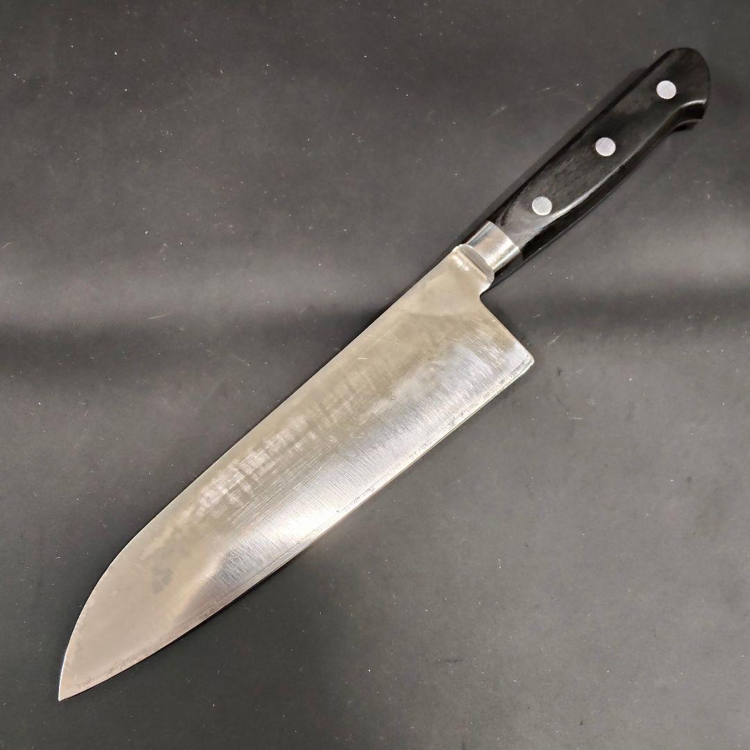有次 平常一品 三徳 包丁 18cm 青紙スーパー割込み 京都 研ぎ済み 美品
