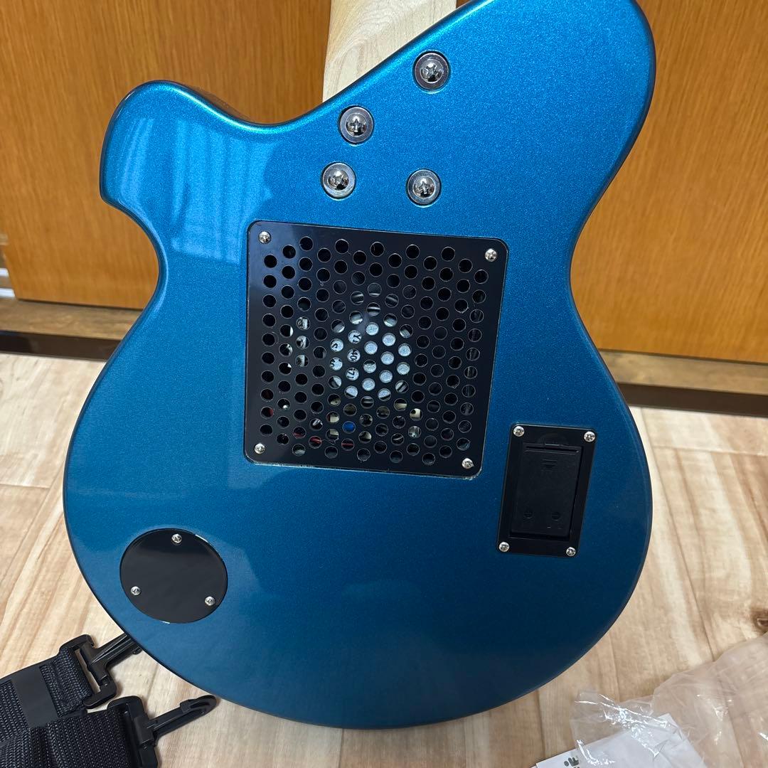 Pignose エレキベース 青 内蔵スピーカー