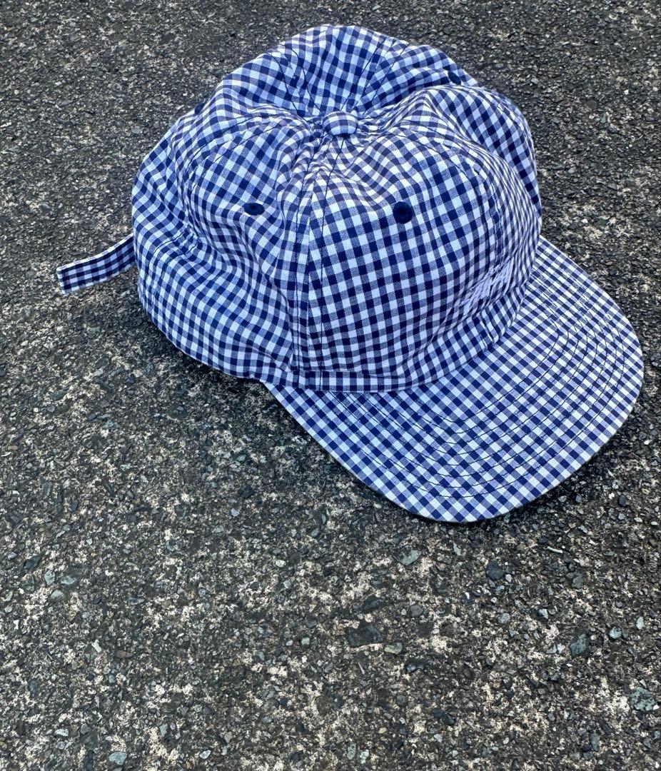 old stussy jet cap キャップ ギンガムチェック y2k 黒タグ