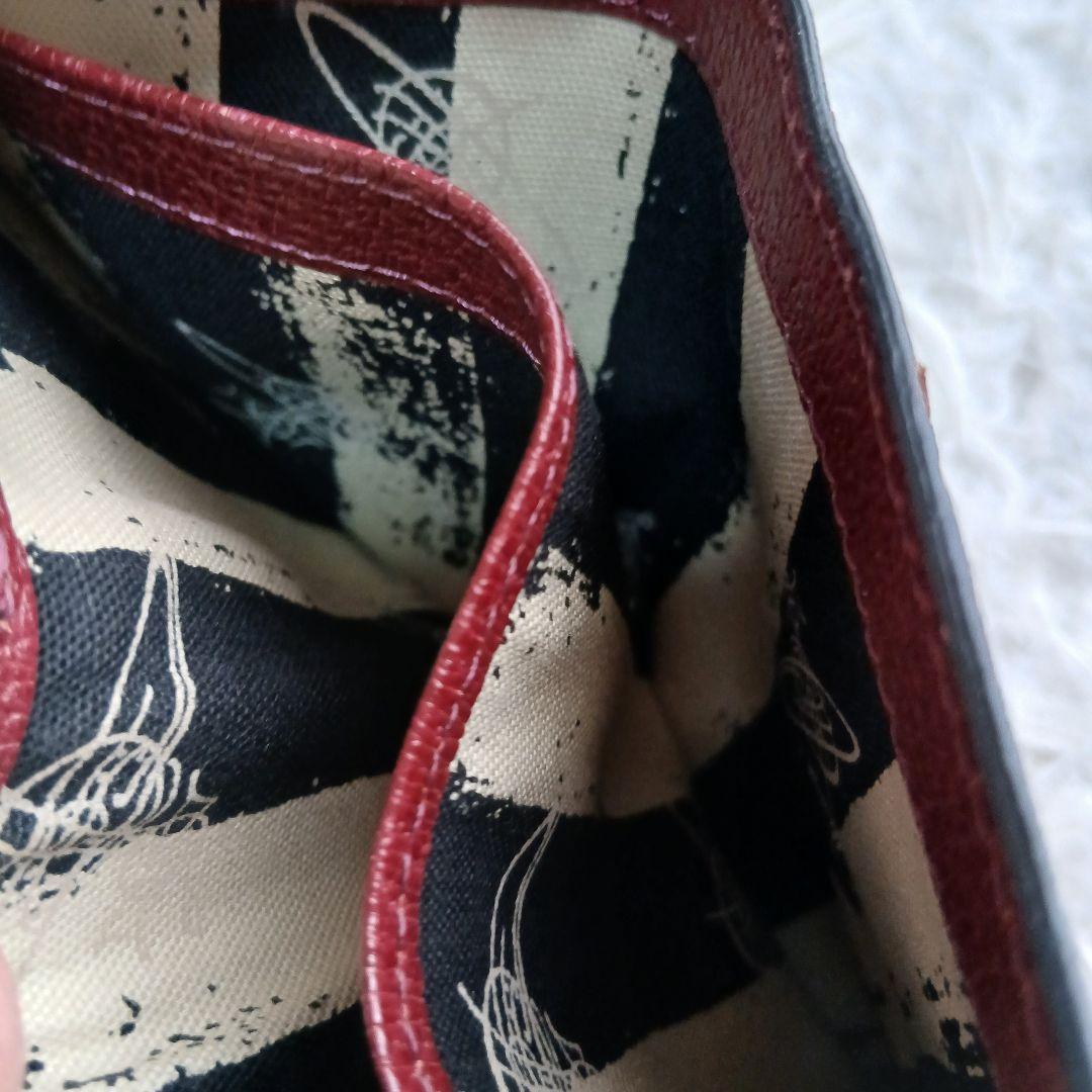 【Vivienne Westwood】オーブ　3つ折り財布 レザーガマ口