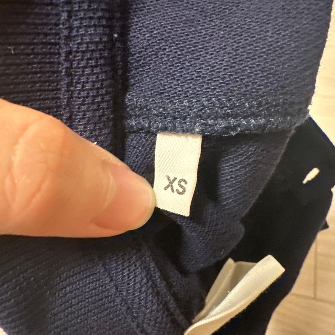 【最終値下げ】ami Parisネイビー ポロシャツ 半袖　XS