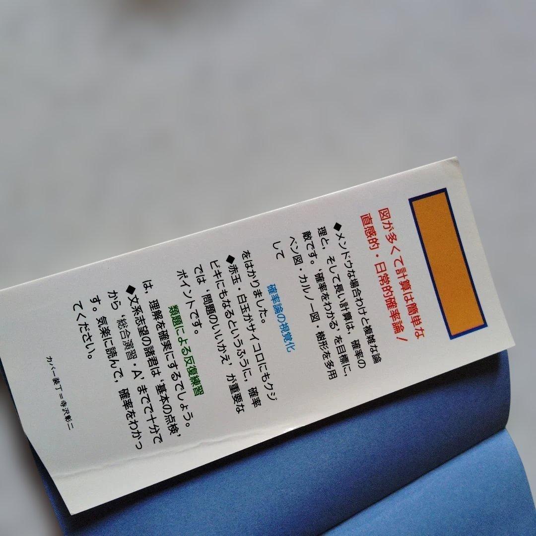 改訂版 代々木ゼミ方式 山本の実戦的確率論 1989 山本矩一郎 絶版　プレミア