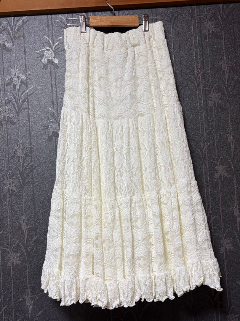 POPPY Lace tiered skirts あさぎーにょ レース スカート