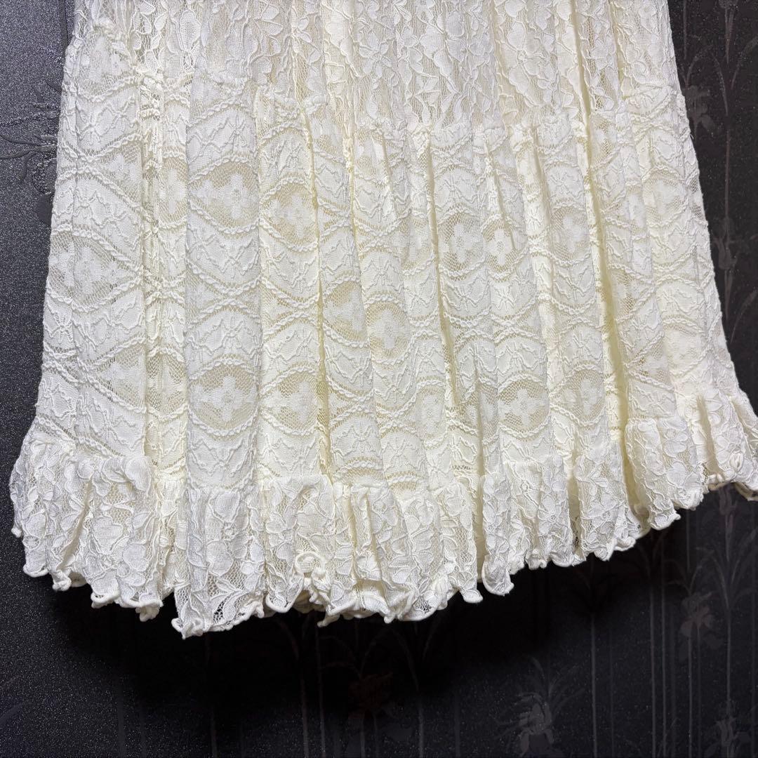 POPPY Lace tiered skirts あさぎーにょ レース スカート