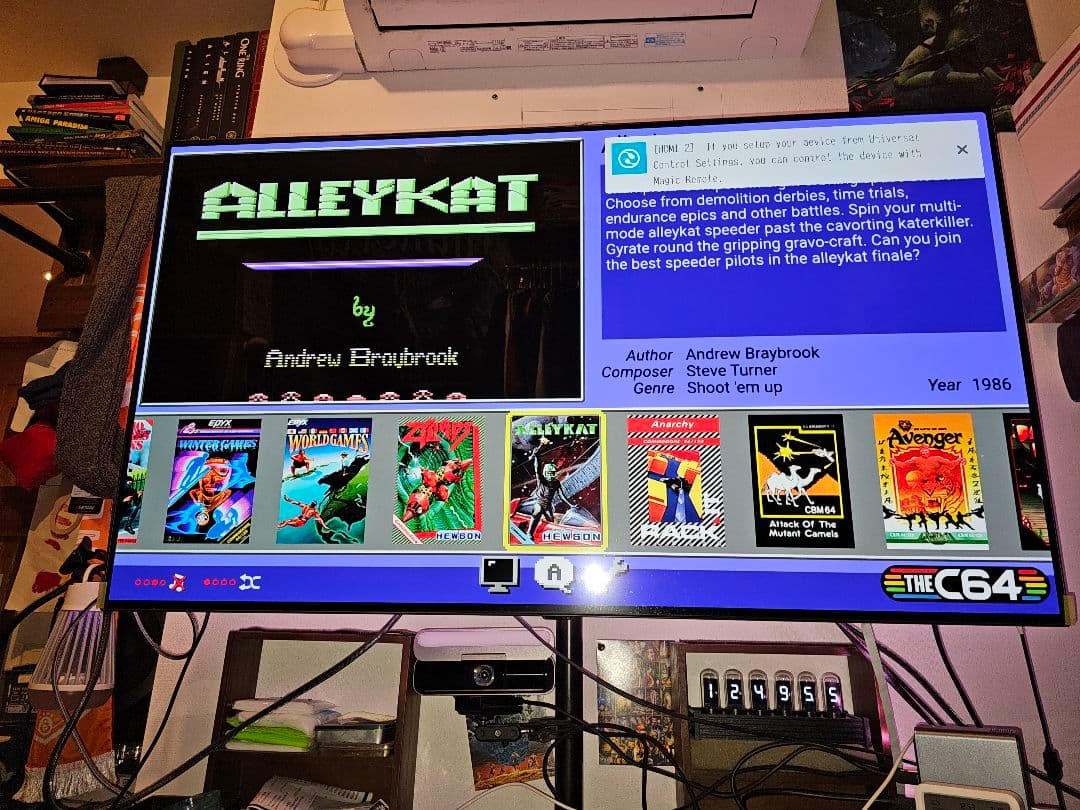マ*ン様 Commodore 64 THEC64 クラシックゲームコンソール