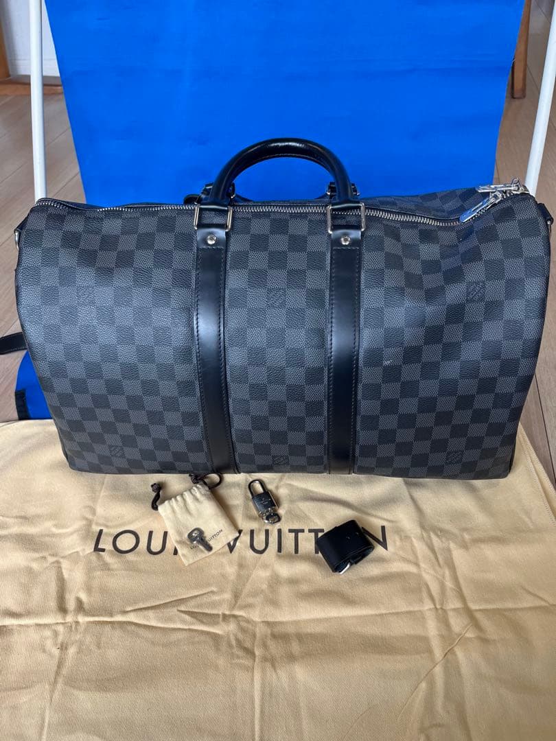 LOUIS VUITTON ダミエ ボストンバッグ　キーポル45
