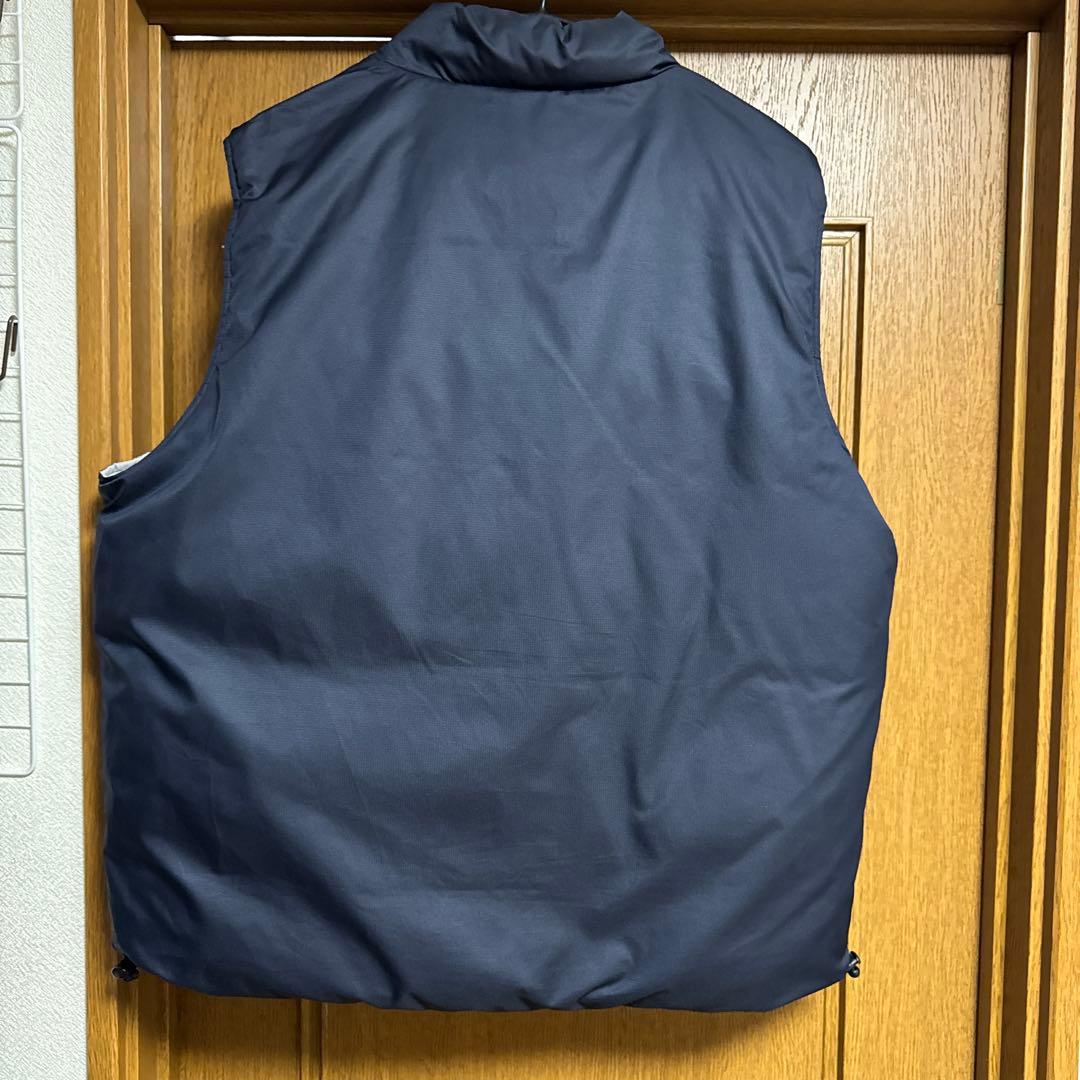 セダンオールパーパス　リバーシブル　ダウンベスト　希少　パタゴニアパロロゴ