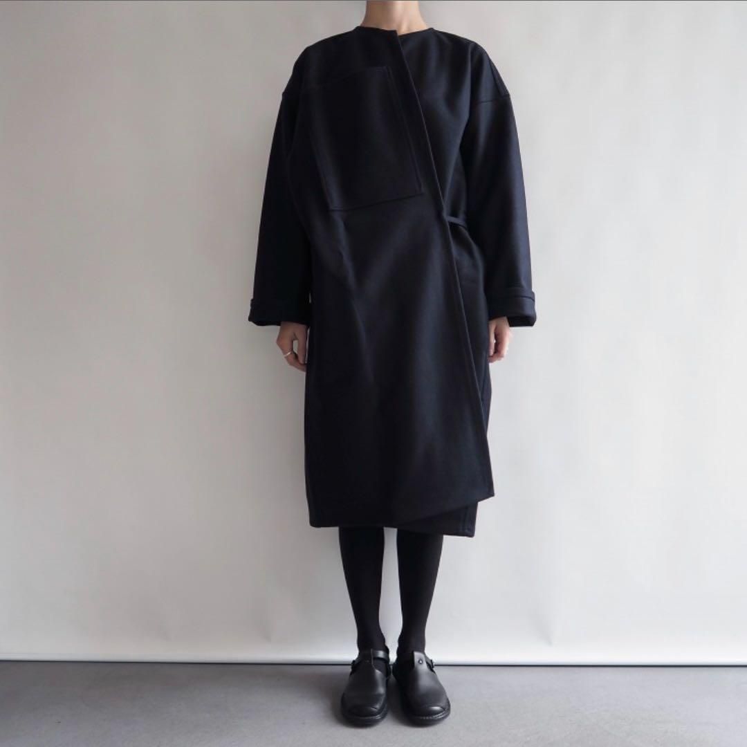 SOFIE D'HOOREソフィードール コート ネイビー 36