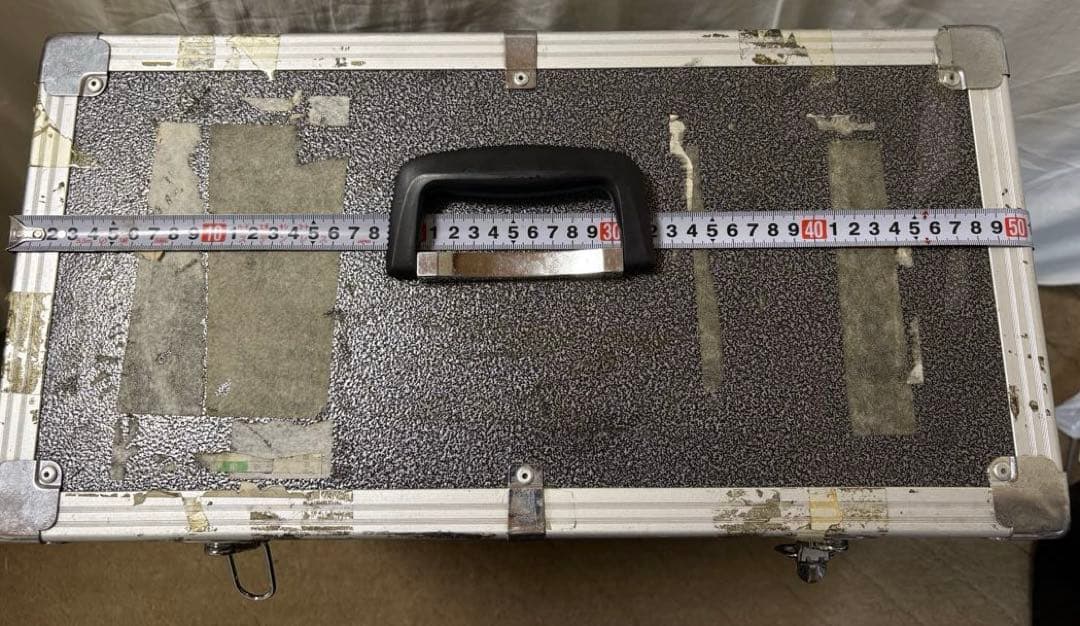 【ラックケース】メーカー不明 アルミニウム製 ハンドル付き