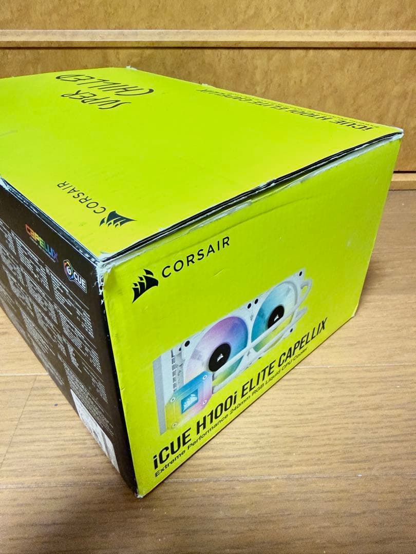 iCUE H100i ELITE CAPELLIX 水冷CPUクーラー