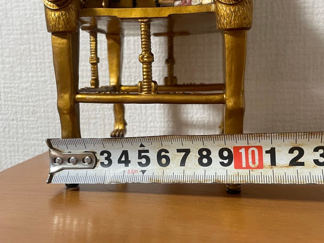 希少品　ツタンカーメン　ゴールデンスローン　オブジェ　玉座　ヴェロネーゼ社
