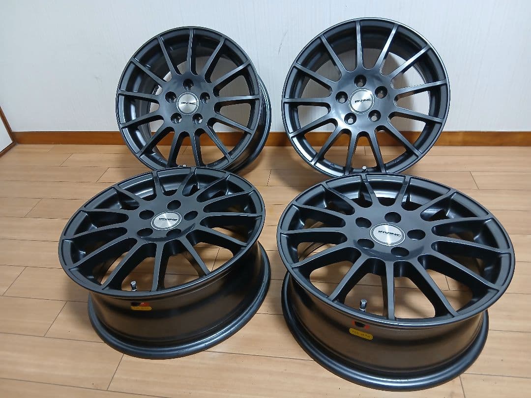 IRVINE アーヴィン Weds16インチホイール 16×6.5J　4本セット
