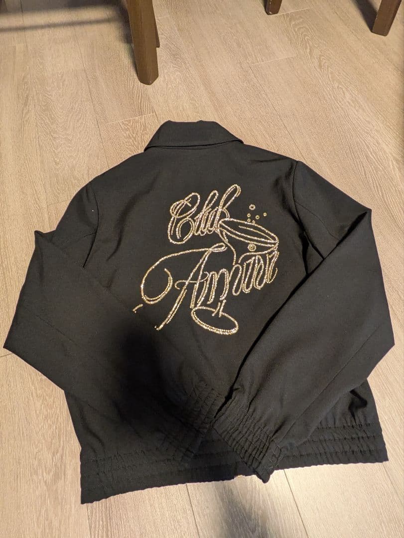 AMIRI　ビジュー装飾　ジップブルゾン　50