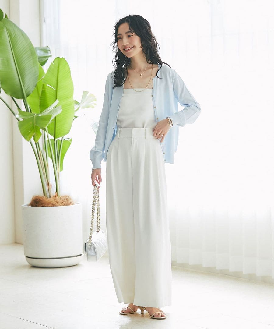 La boutique BonBon クールタッチUVスキッパーカーディガン