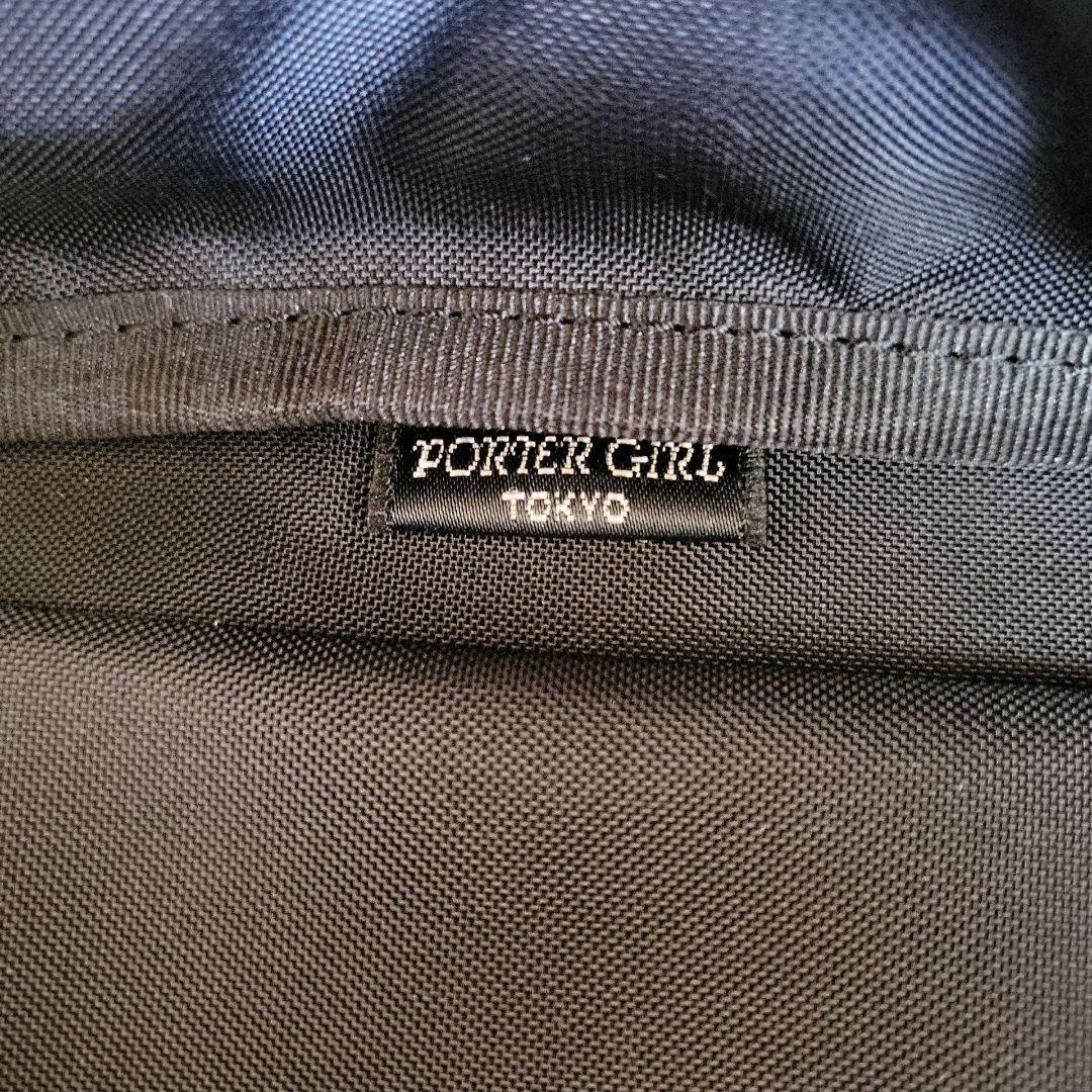 ポーターPORTERGIRLムースウエストバッグボディSブラック黒フェス
