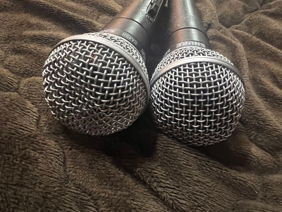 マ*)様 SHURE SM58 ダイナミックマイク ボーカルマイク 2本セット