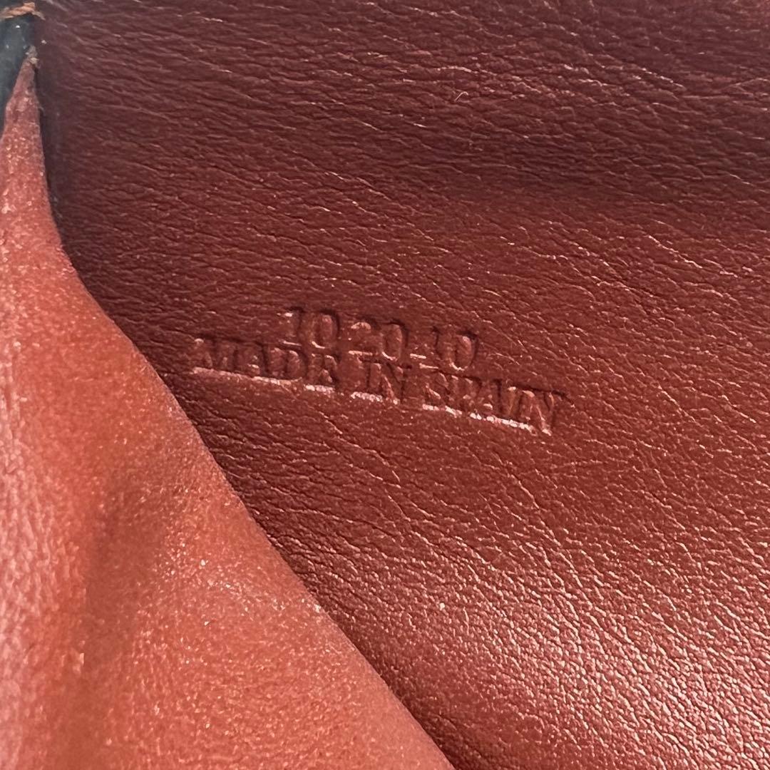 158 美品 LOEWE ロエベ 2つ折り財布