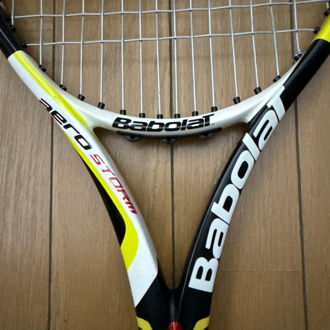 ぺこにゃん　バボラ　アエロストーム　G2 babolat