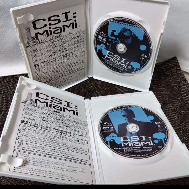 DVD「CSI:Miami　マイアミ コンプリート・ボックス Ⅱ〈4枚組 〉」