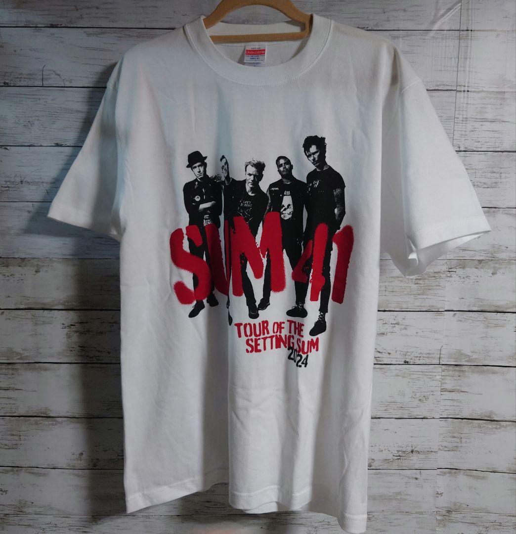 新品 白 L SUM41 PUNKSPRING 2024 限定 Tシャツ