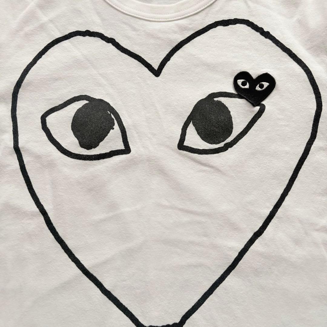 play comme des garcons ビッグハート　Tシャツ 2024