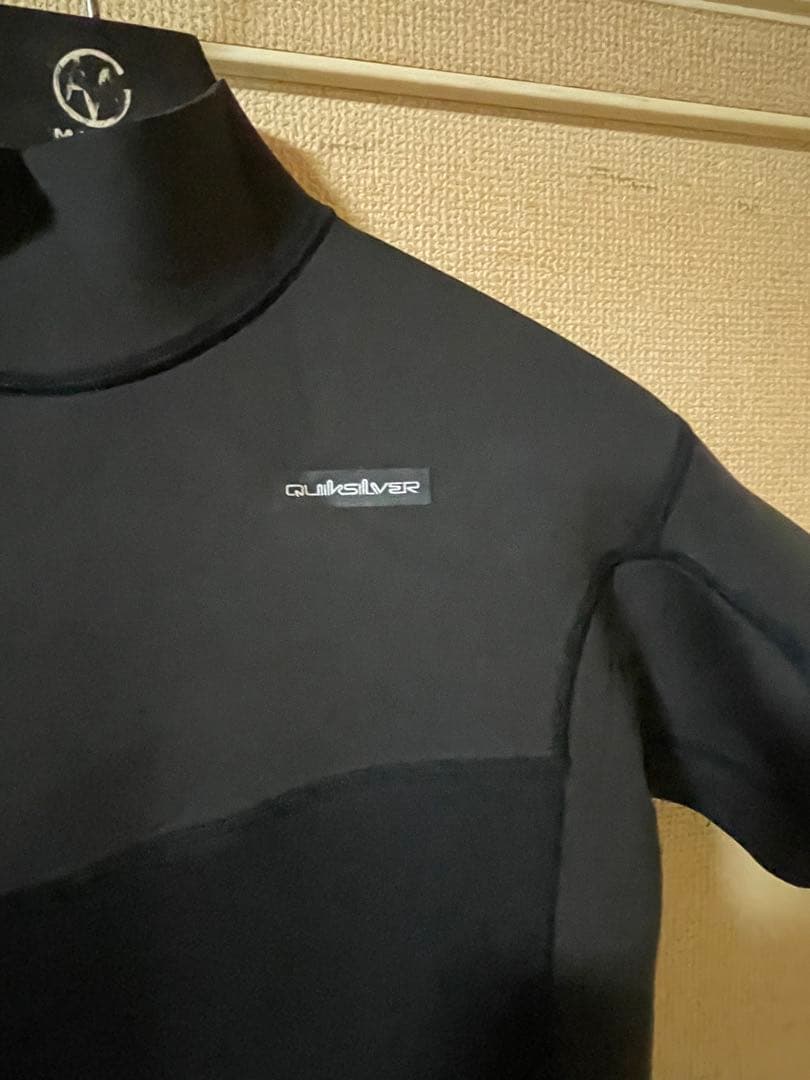 Quiksilver スプリングウェットスーツ 半袖 ブラック　XL