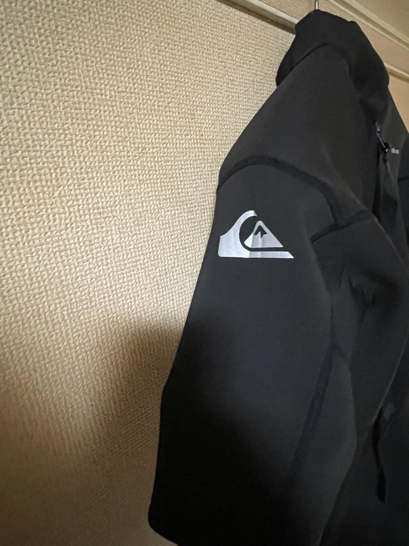 Quiksilver スプリングウェットスーツ 半袖 ブラック　XL