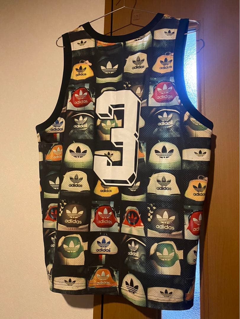 美品⭐︎adidas 即完売品シューズプリント タンクトップ