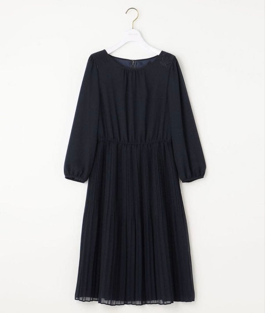 any SiS / エニシィス 【洗える】フェミニンプリーツ ワンピース