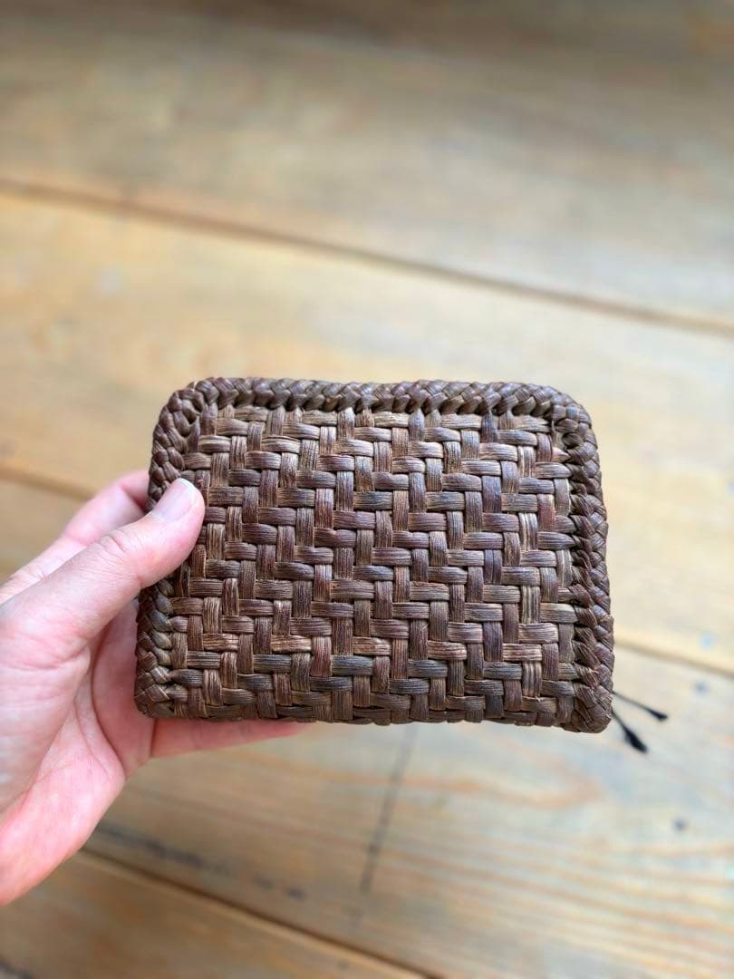 《チエさま》山葡萄　財布　職人ハンドメイド