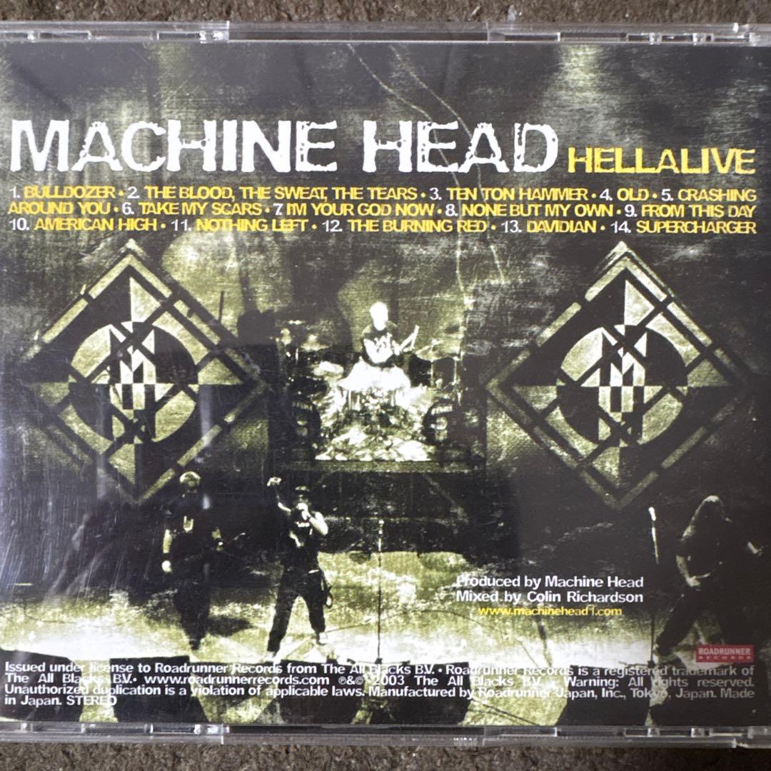 【3枚1100円】MACHINE HEAD - ヘルアライヴ