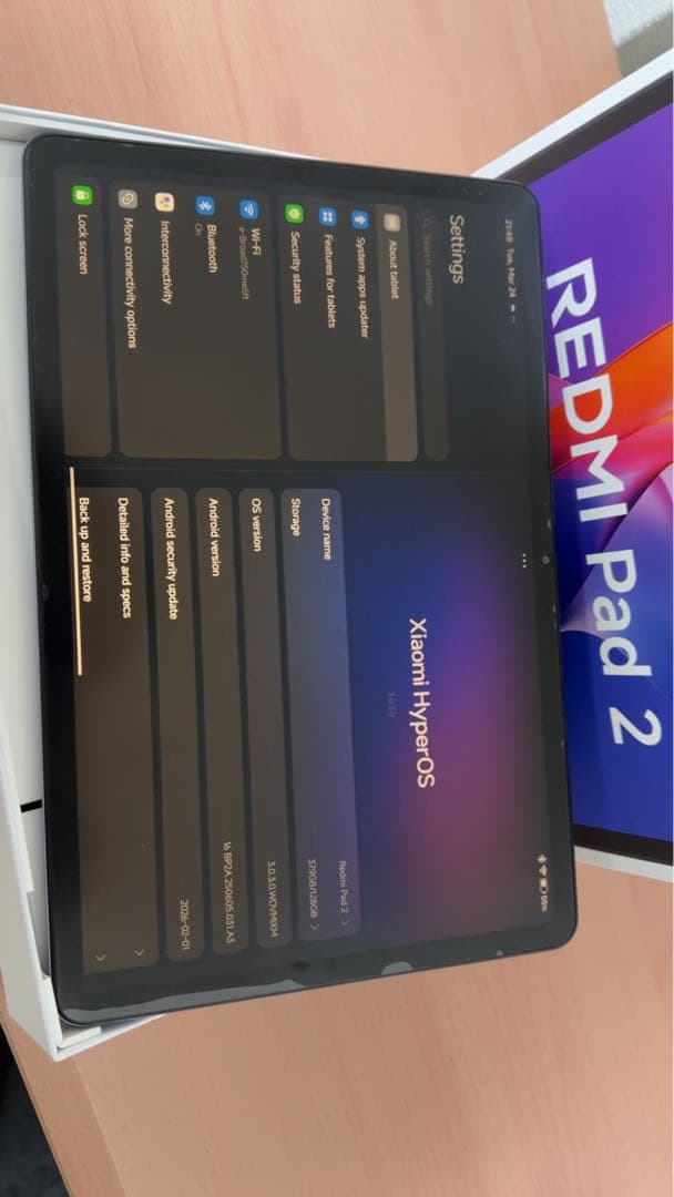 Redmi Pad 2 本体 + Redmi Brand Pencil