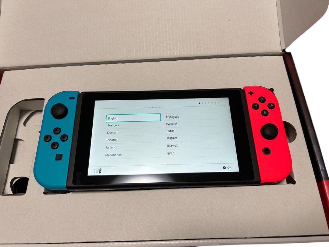 極美品 Nintendo Switch 本体 ニンテンドースイッチ