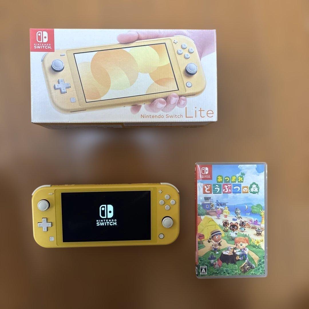 m*i様 Nintendo Switch Lite イエロー あつまれ どうぶつ