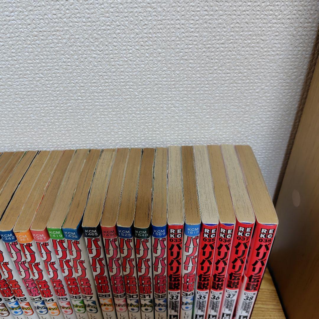 バリバリ伝説　全38巻セット　しげの秀一