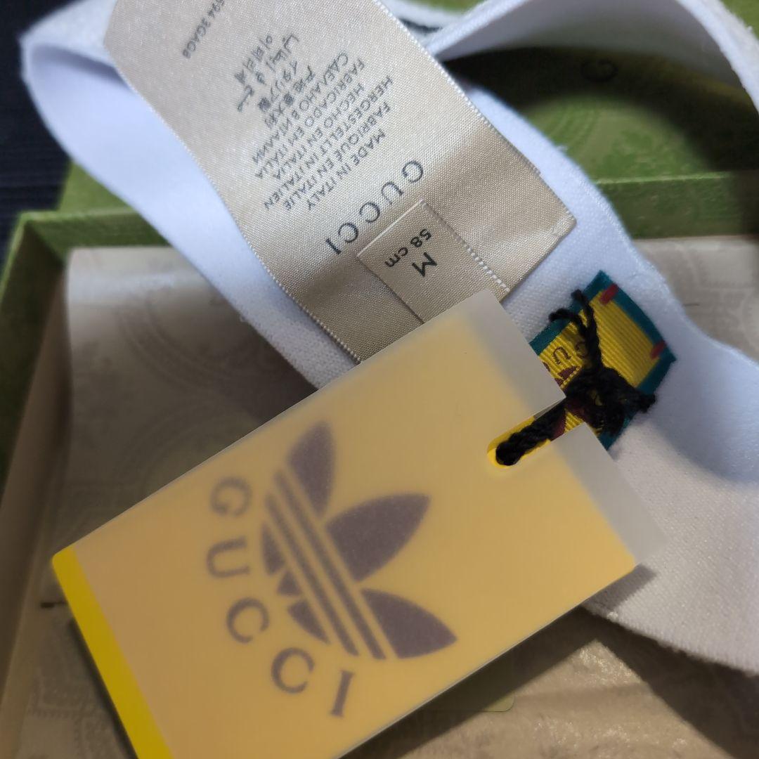 特価 新品国内正規品インターロッキングロゴ GUCCI×adidas ヘアバンド